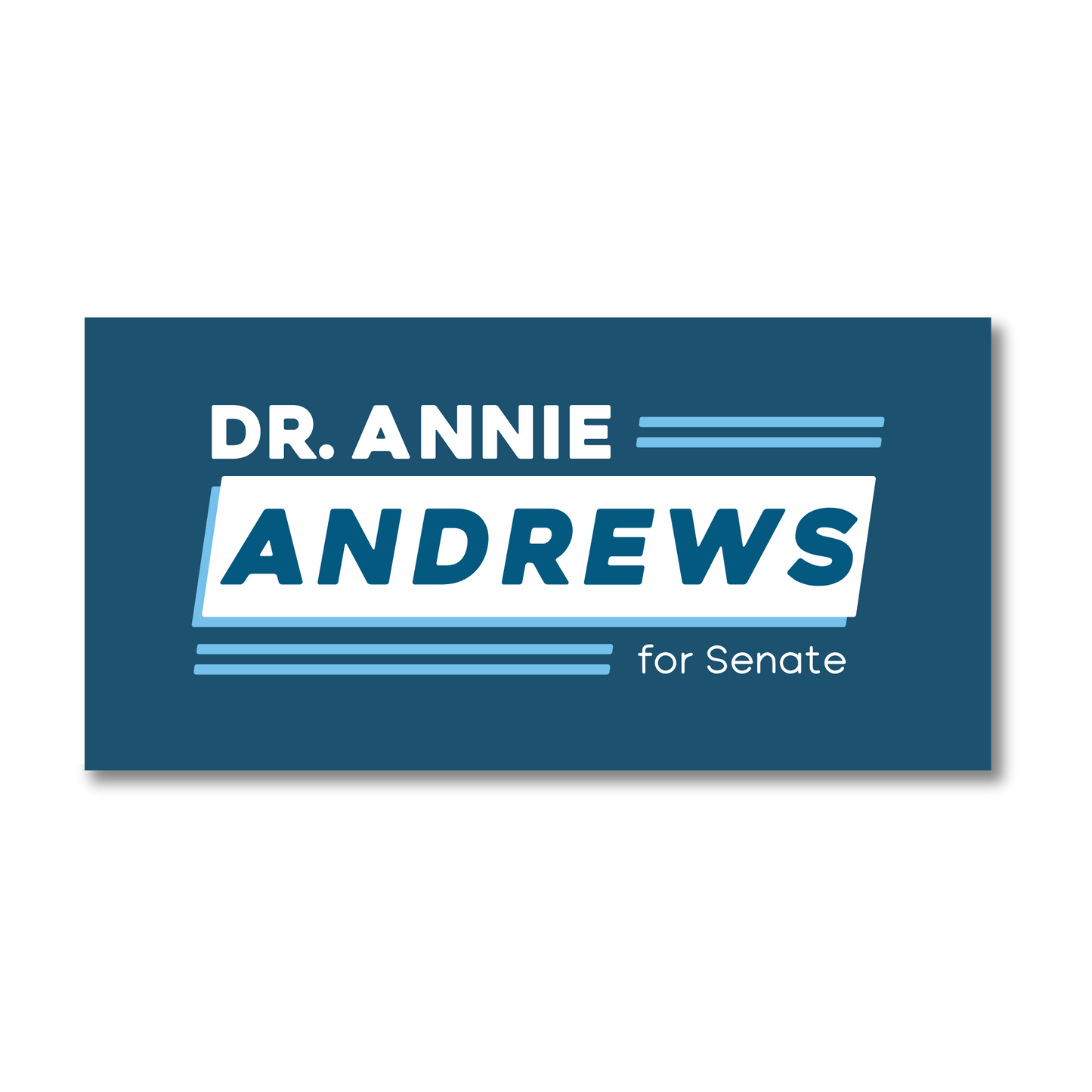 Dr. Annie Andrews Bumper Sticker