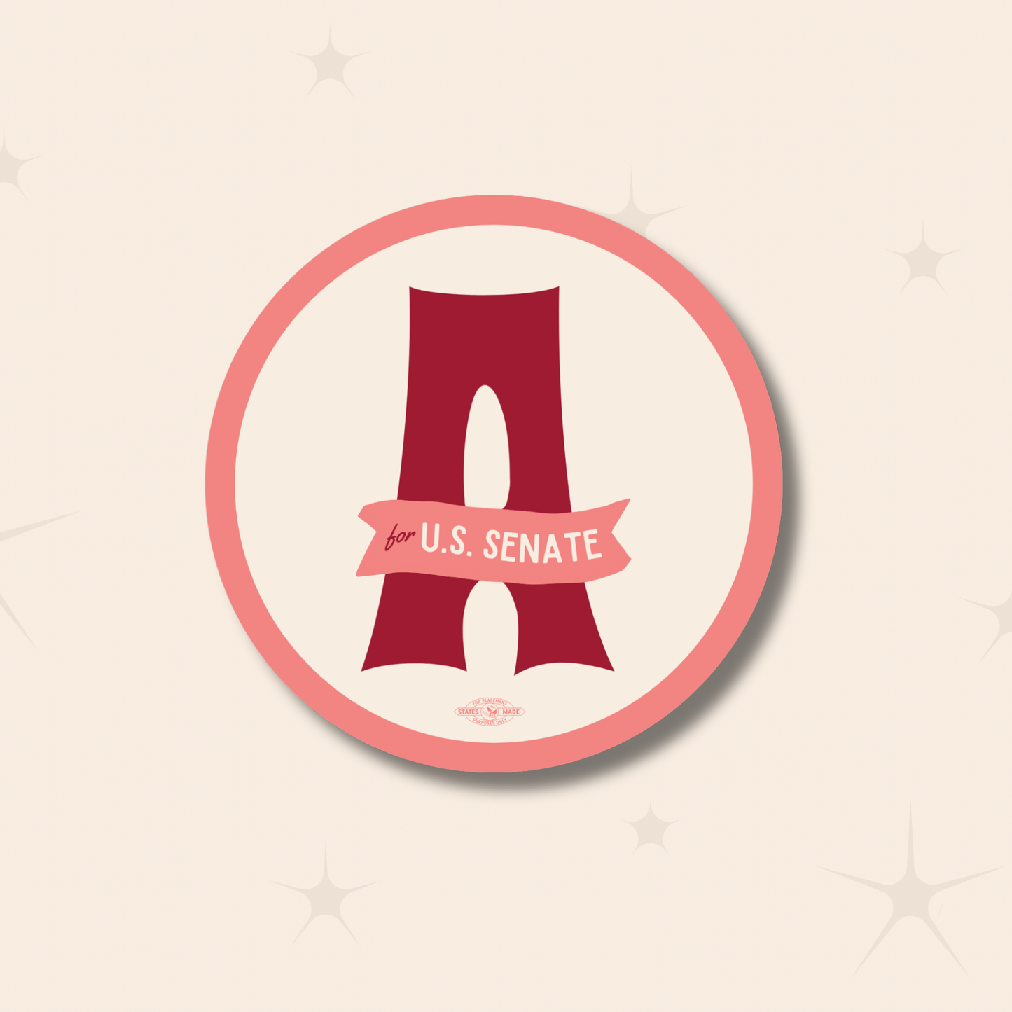 Dr. A for Senate Sticker
