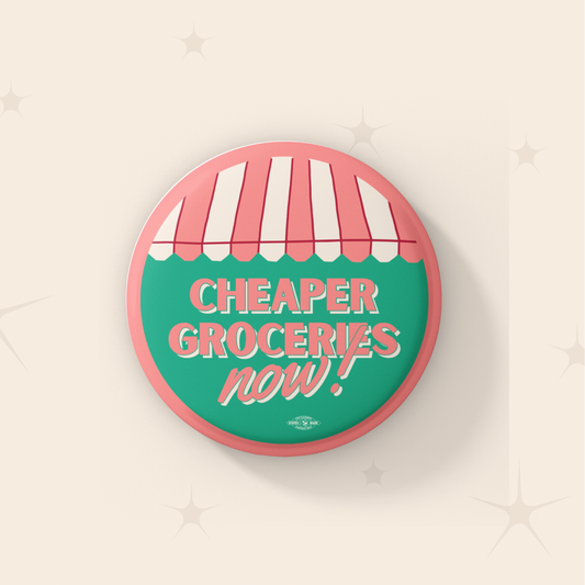 Cheaper Groceries Button