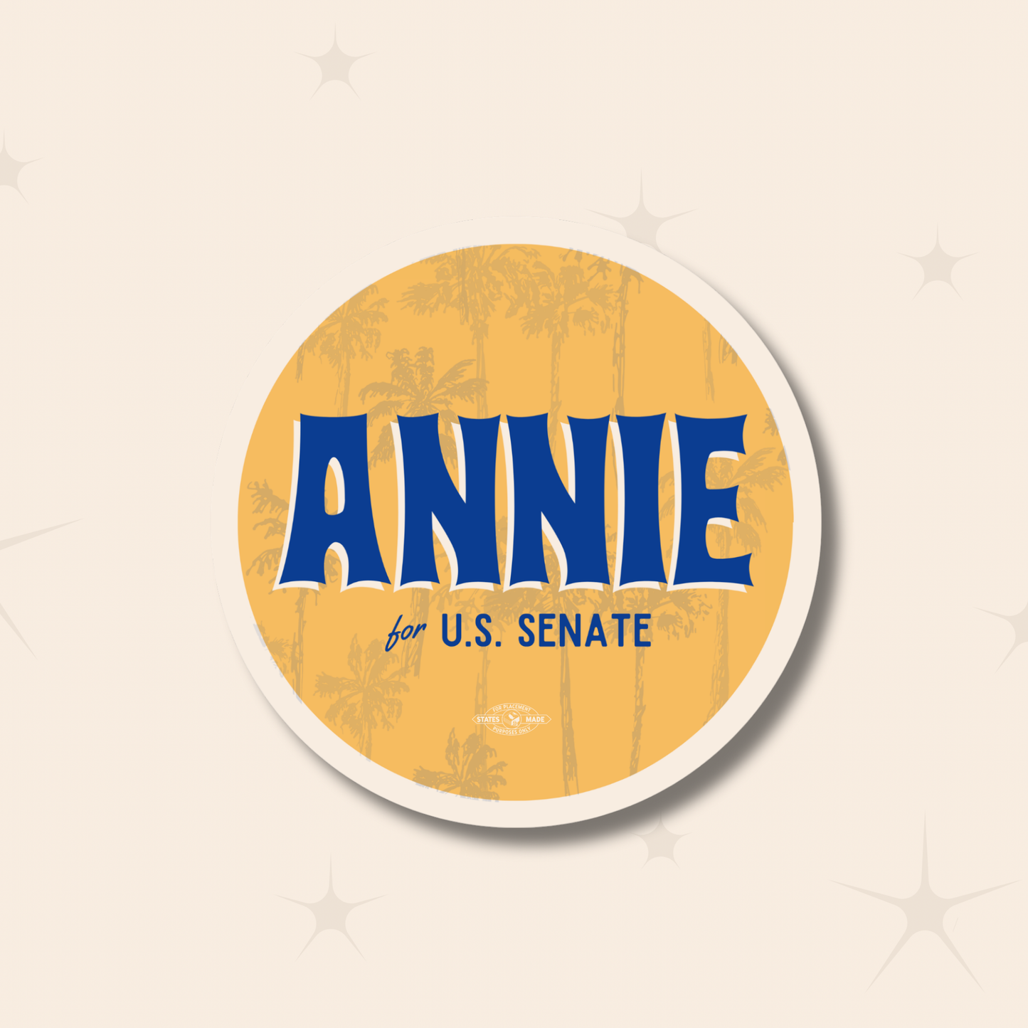 Annie for Senate Sticker