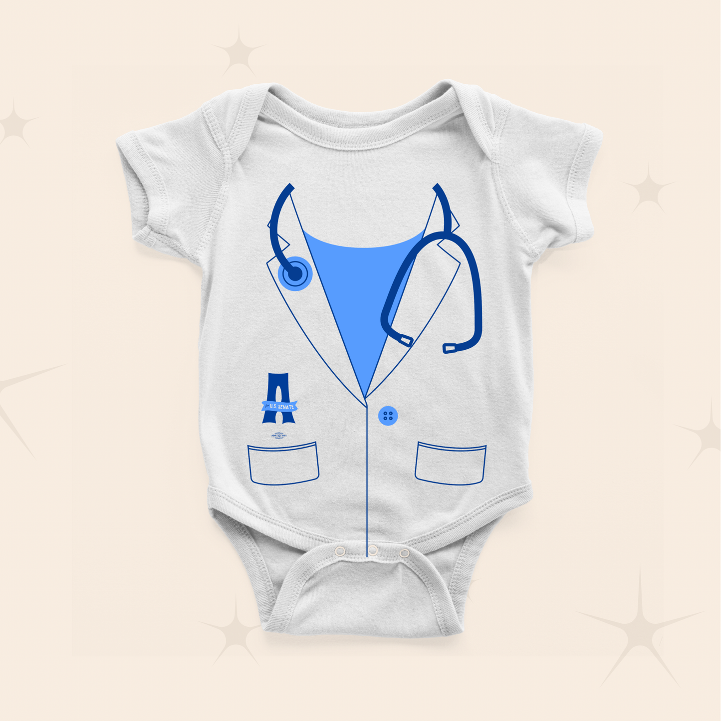 White Coat Onesie